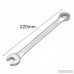 Flexible 6mm-32mm Double Head Ratchet Spanner Skate Tool Gear Ring Wrench Silver 18mm B07R1XGL48